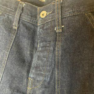 Wallace & Barnes Carpenter Pant in Japanese Rinsed Indigo Denim 32x31